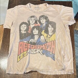 Aerosmith Bank Tee by Lauren Moschi